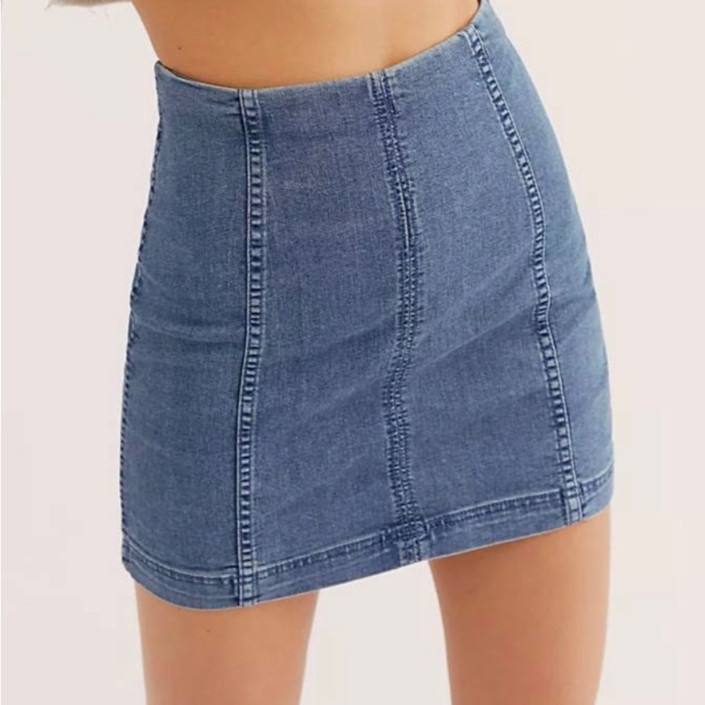 PacSun Jean Skirt